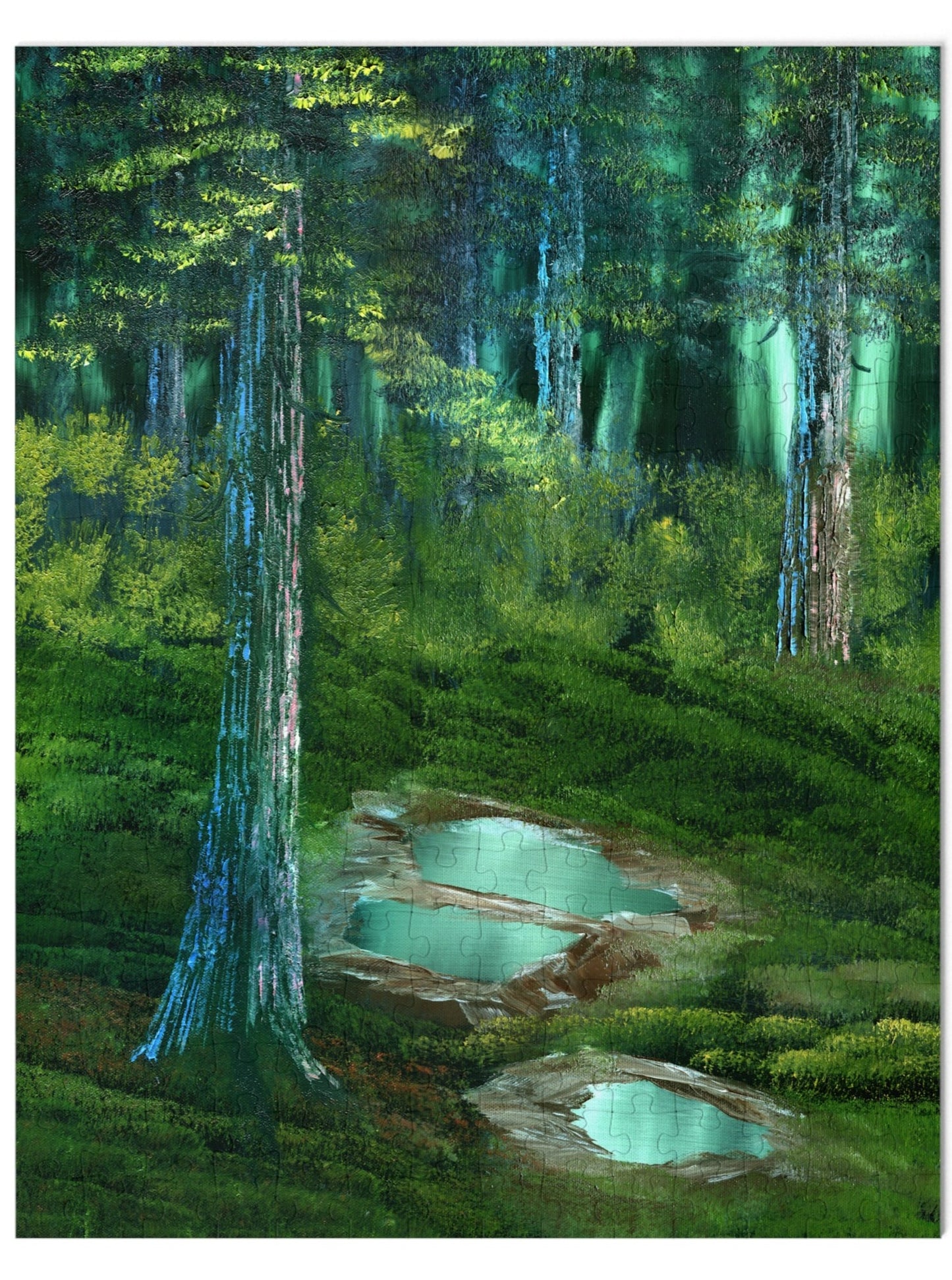 Woodland Rest Jigsaw Puzzle (252-, 500-, or 1000-Piece)