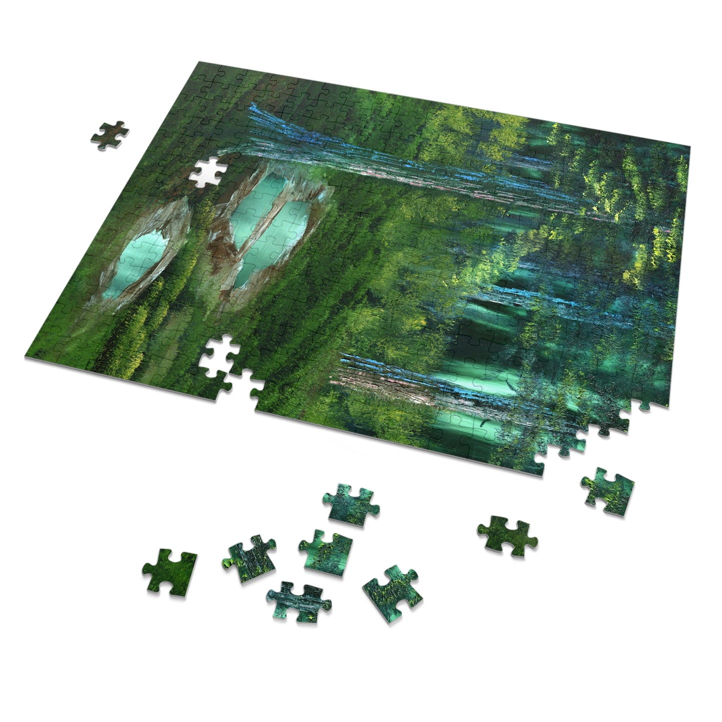 Woodland Rest Jigsaw Puzzle (252-, 500-, or 1000-Piece)